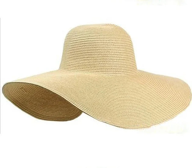 LNPBD caldo 2017 cappello bianco da donna estivo nero oversize sunbonnet berretto da spiaggia cappello estivo da donna in paglia cappello estivo