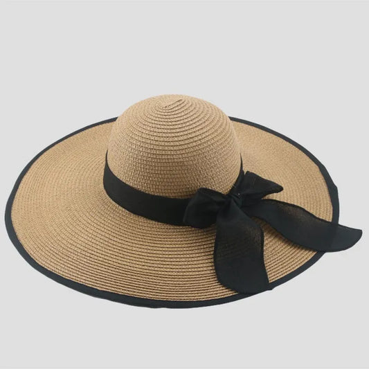 MAXSITI U Cappelli di Paglia Estivi Bowknot Piroscafo Cappello da Sole Traspirante Cappello da Spiaggia per Donna Cappello di Protezione Solare Cappello con Visiera sombreri