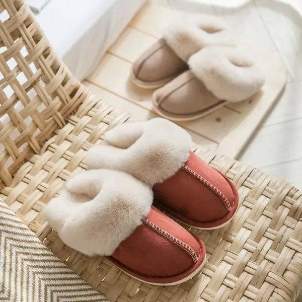 Inverno 2023 Calde e Morbide Moda da Donna e Pantofole di Peluche per Interni Scarpe di Cotone di Alta Qualità Stile U Australiano Taglia 35-45