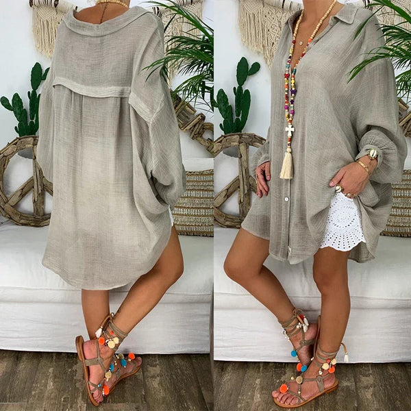 New Loose Women Cover Ups Swimwear White Beach Dress Cotton Beach Kimono Coverups for Women Swimsuit Cover Up Beach Woman