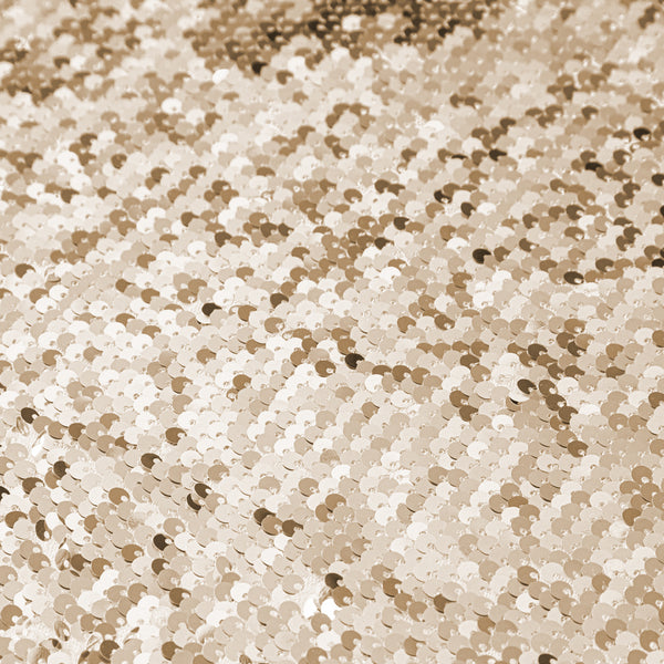 Canotta con paillettes regolabili con spalline sottili beige chiaro